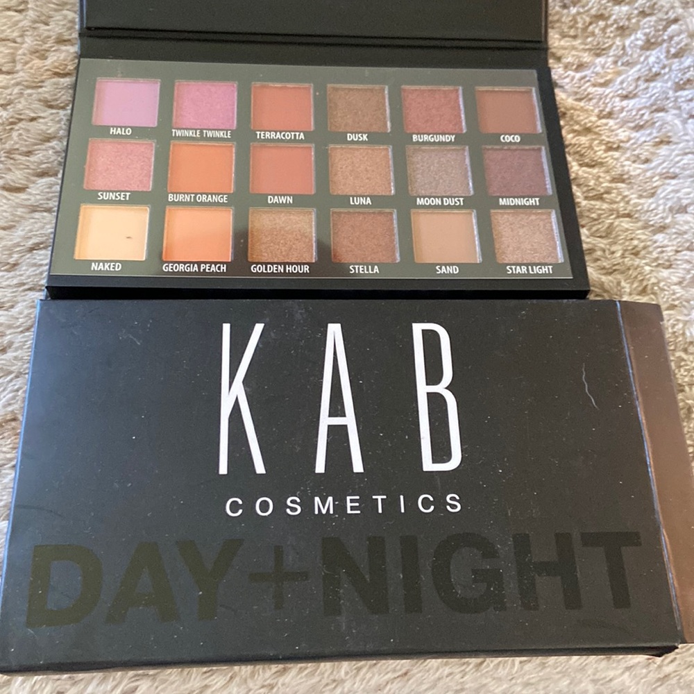 Kab Cosmetics Day + Night Eyeshadow Palette